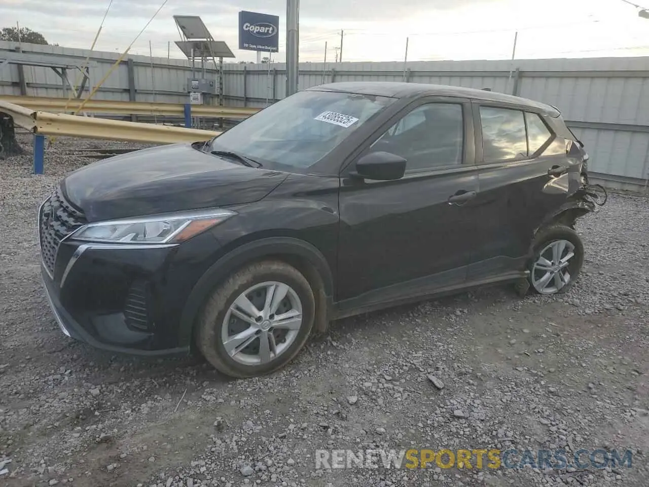 1 Photograph of a damaged car 3N1CP5BV2ML515771 NISSAN KICKS 2021
