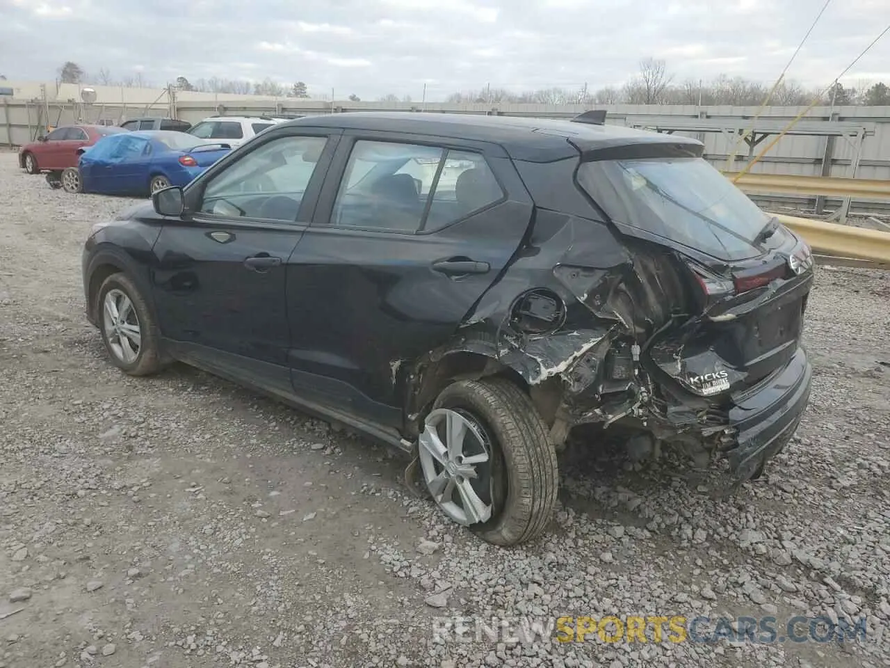 2 Photograph of a damaged car 3N1CP5BV2ML515771 NISSAN KICKS 2021