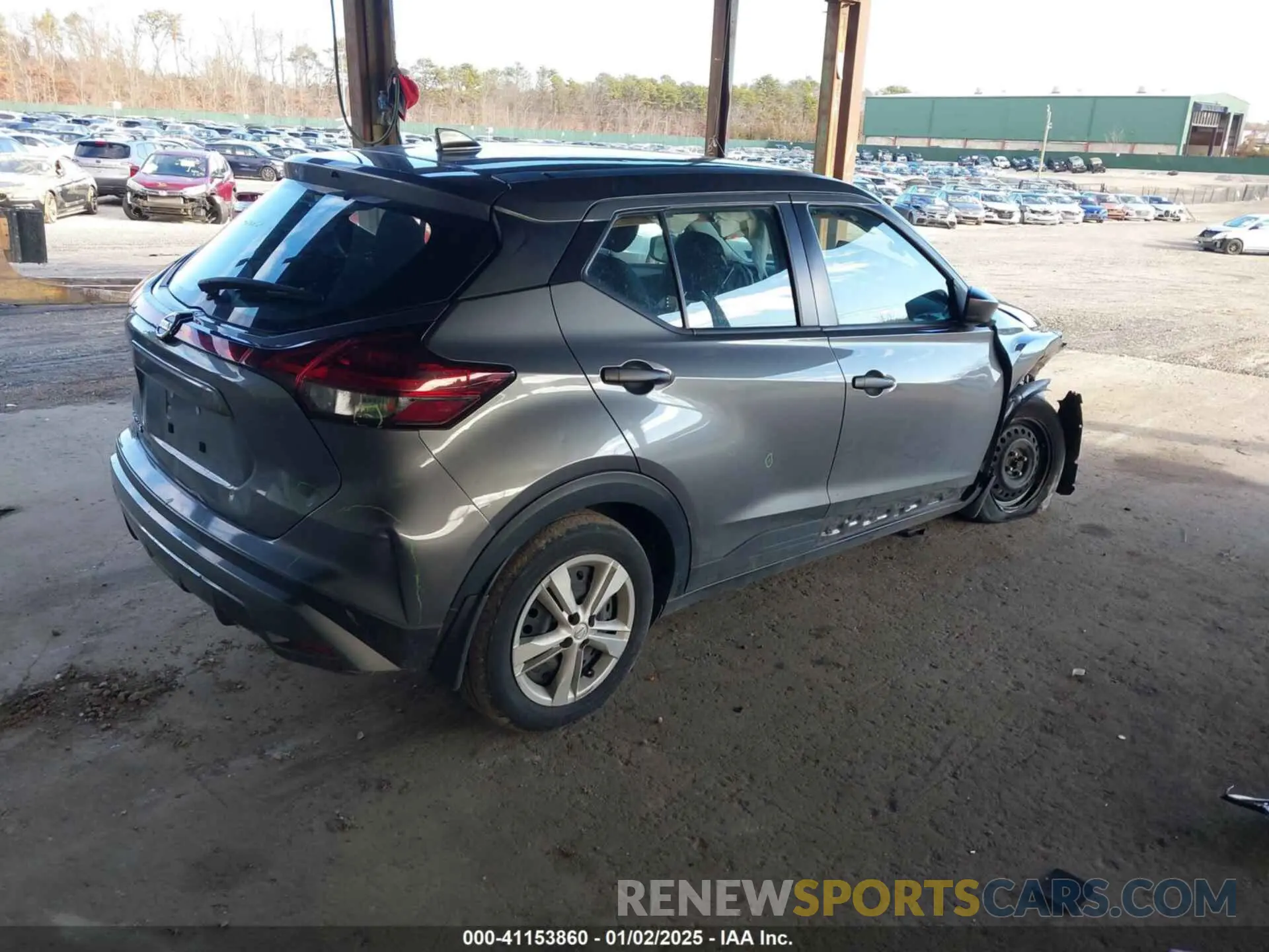 4 Photograph of a damaged car 3N1CP5BV2ML543733 NISSAN KICKS 2021