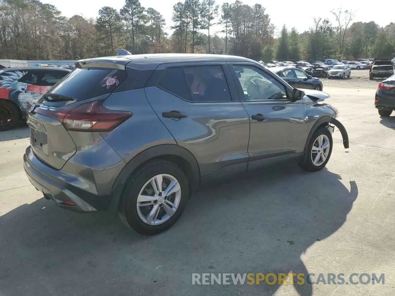3 Photograph of a damaged car 3N1CP5BV3ML492758 NISSAN KICKS 2021