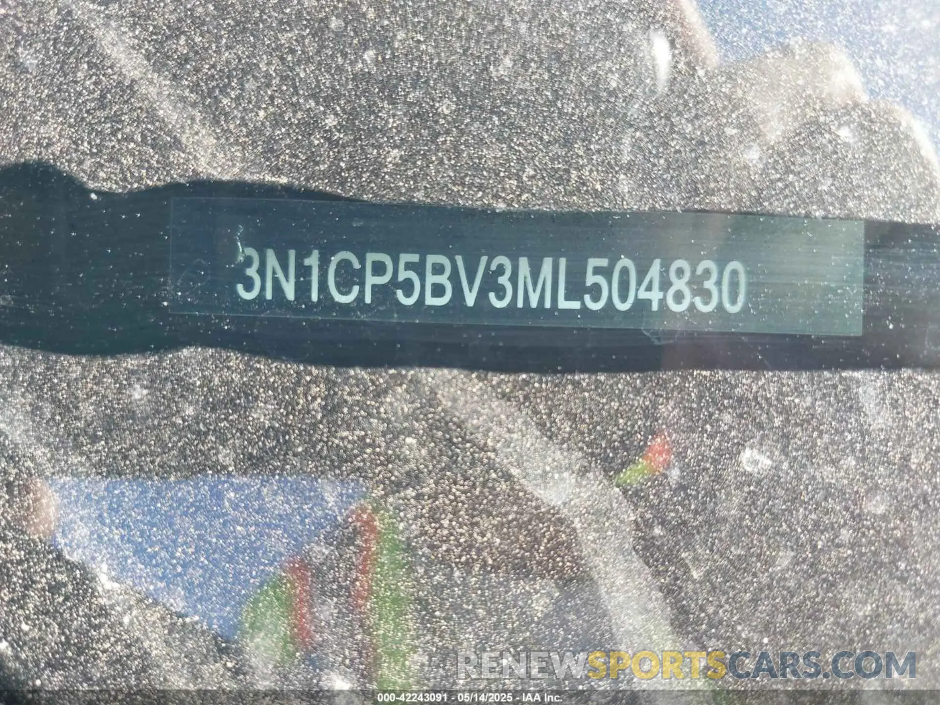 9 Photograph of a damaged car 3N1CP5BV3ML504830 NISSAN KICKS 2021