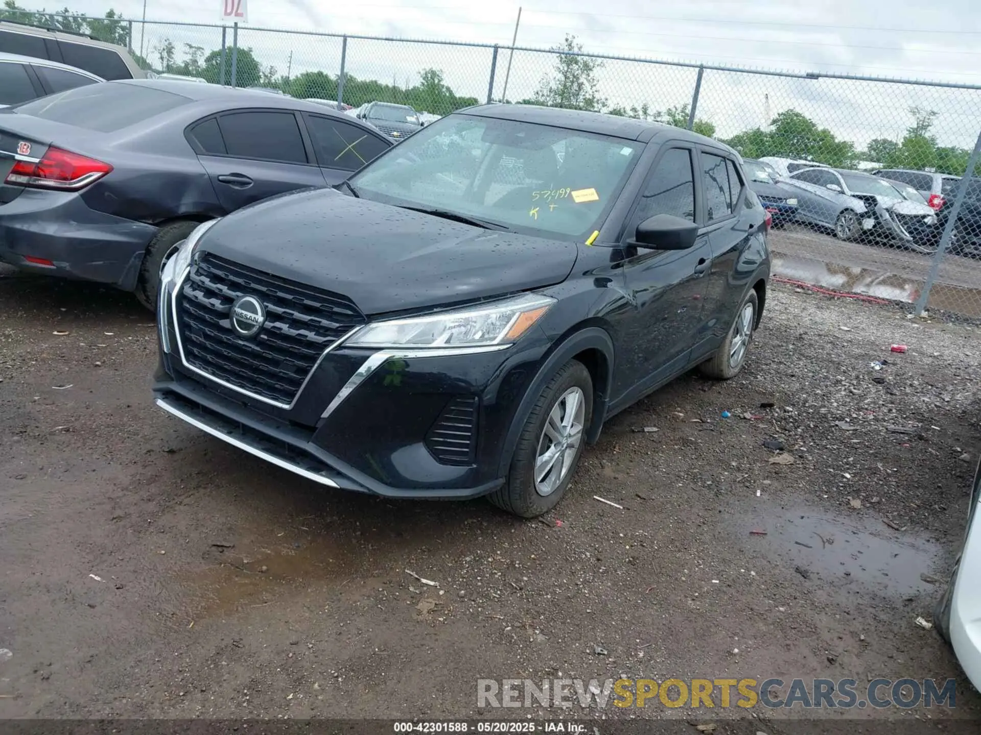 2 Photograph of a damaged car 3N1CP5BV3ML545782 NISSAN KICKS 2021