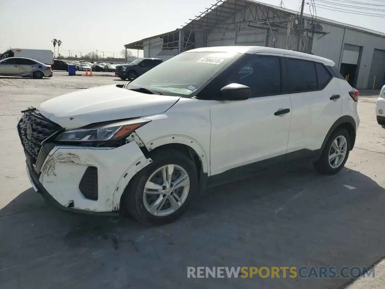 1 Photograph of a damaged car 3N1CP5BV4ML495037 NISSAN KICKS 2021