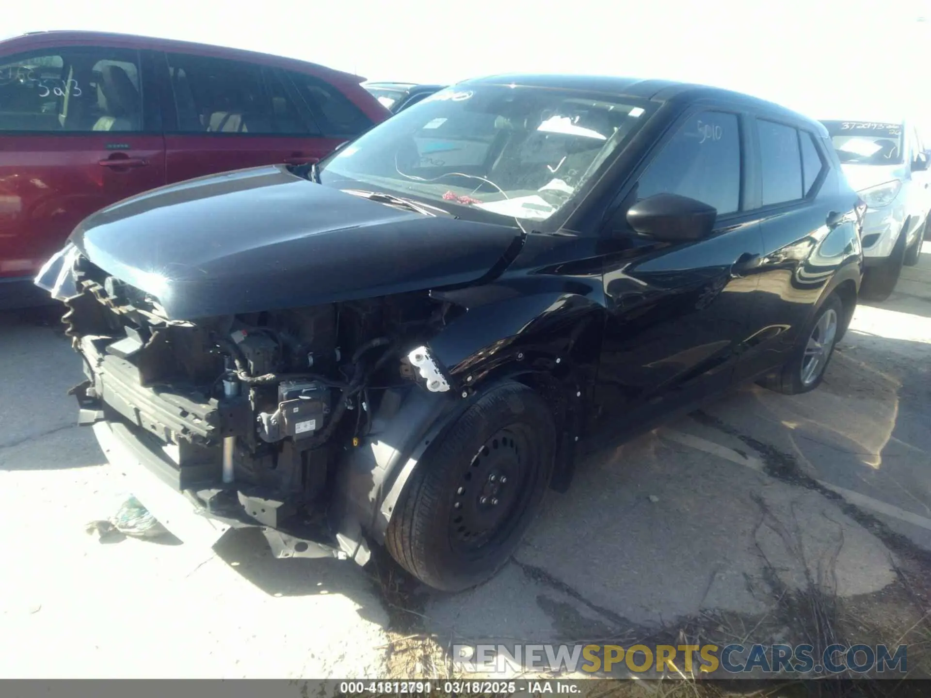 2 Photograph of a damaged car 3N1CP5BV4ML547461 NISSAN KICKS 2021