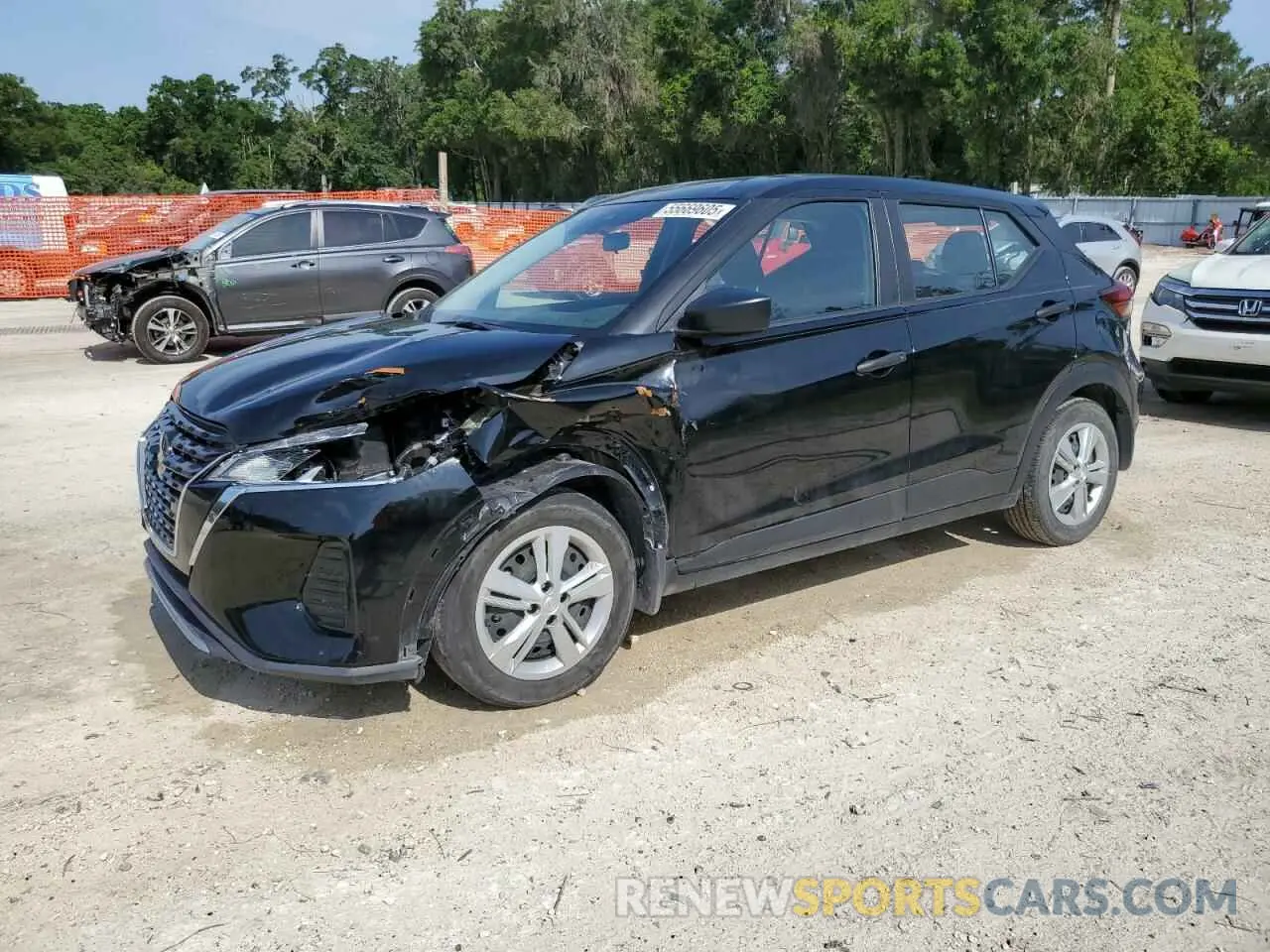 1 Photograph of a damaged car 3N1CP5BV4ML550084 NISSAN KICKS 2021