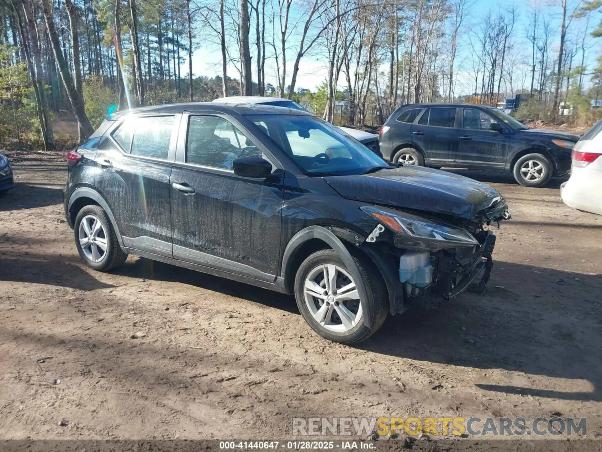 1 Photograph of a damaged car 3N1CP5BV5ML502089 NISSAN KICKS 2021