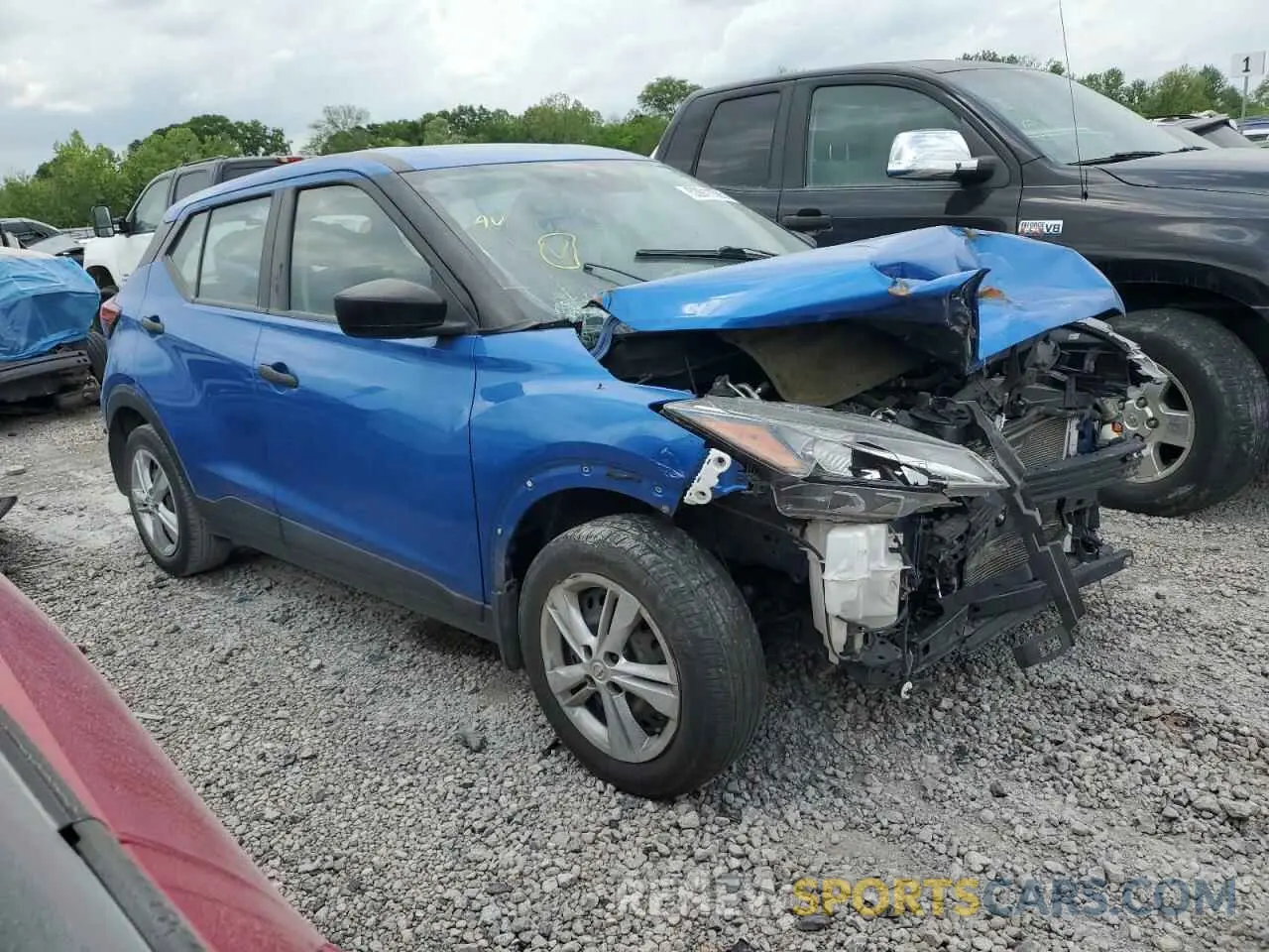 4 Photograph of a damaged car 3N1CP5BV5ML515327 NISSAN KICKS 2021