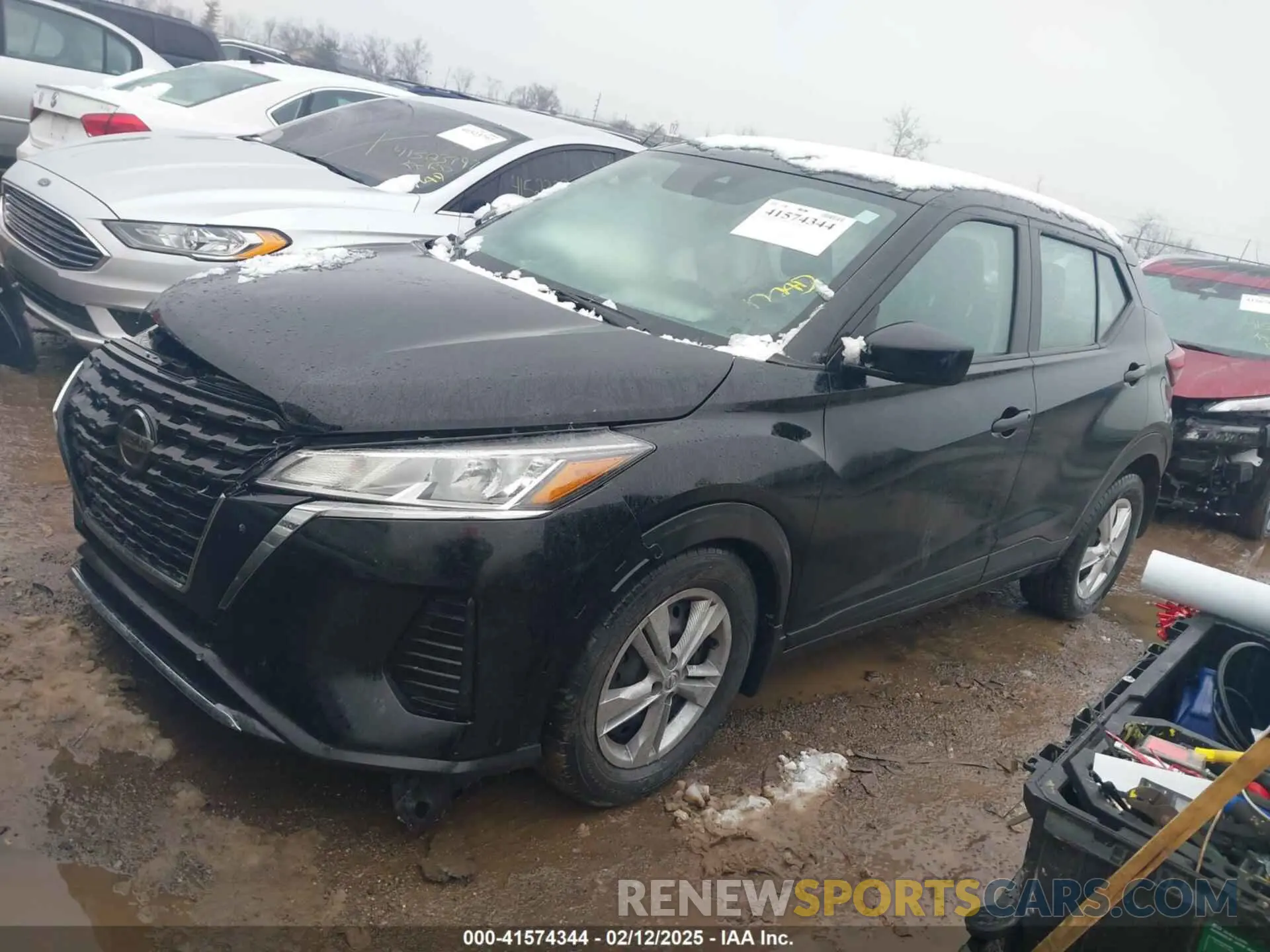 2 Photograph of a damaged car 3N1CP5BV5ML538302 NISSAN KICKS 2021