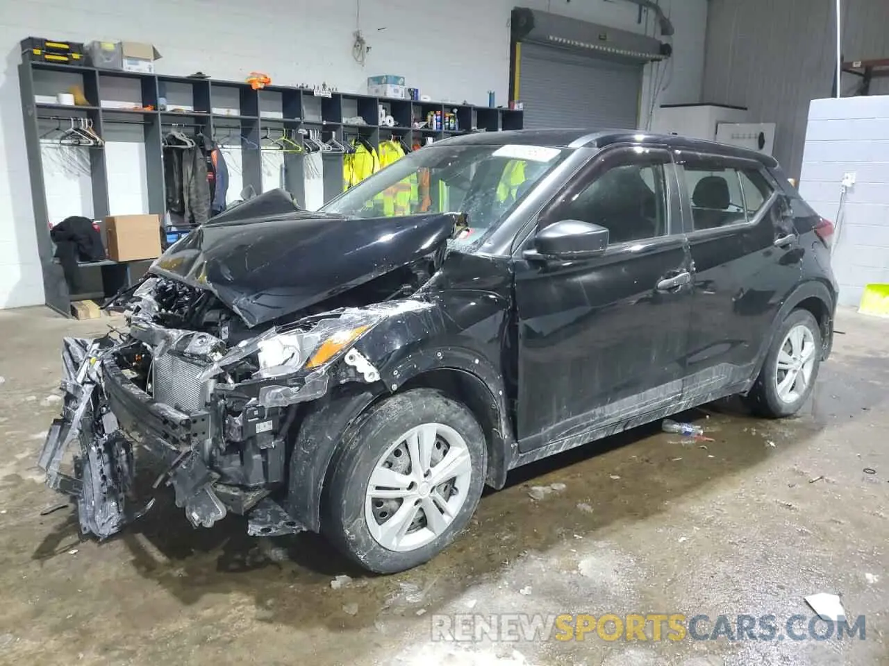1 Photograph of a damaged car 3N1CP5BV5ML539143 NISSAN KICKS 2021