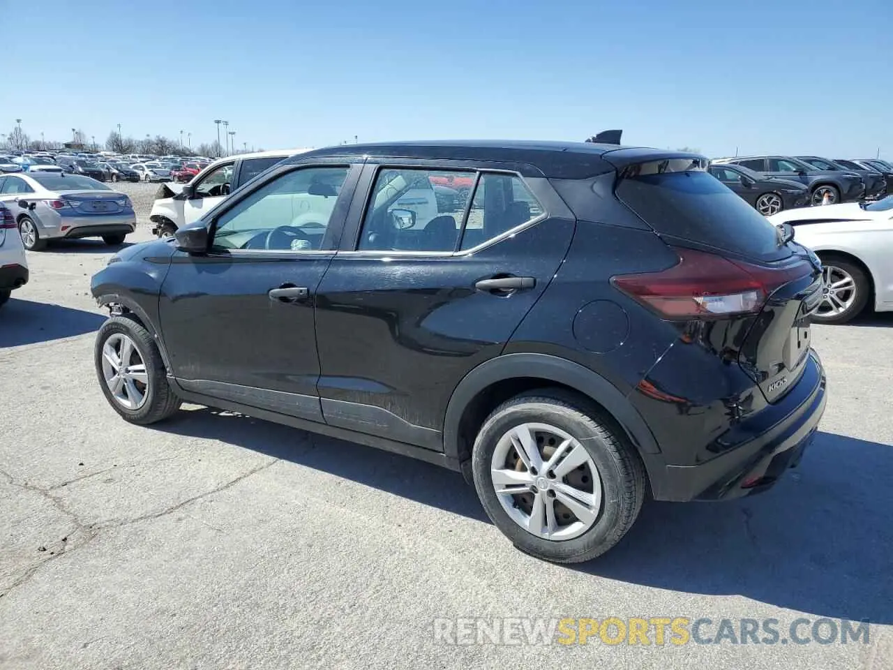 2 Photograph of a damaged car 3N1CP5BV6ML464470 NISSAN KICKS 2021