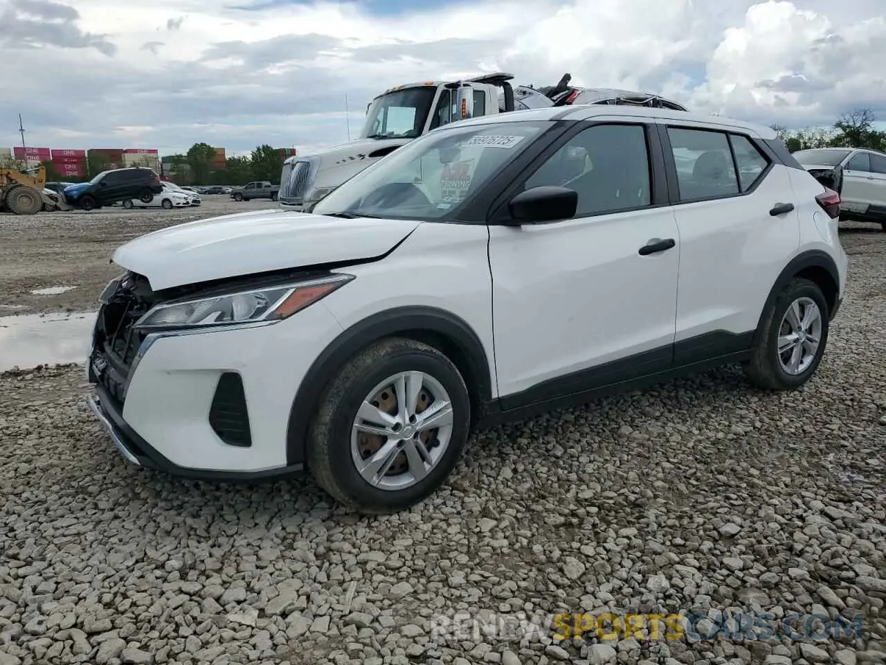 1 Photograph of a damaged car 3N1CP5BV6ML489384 NISSAN KICKS 2021
