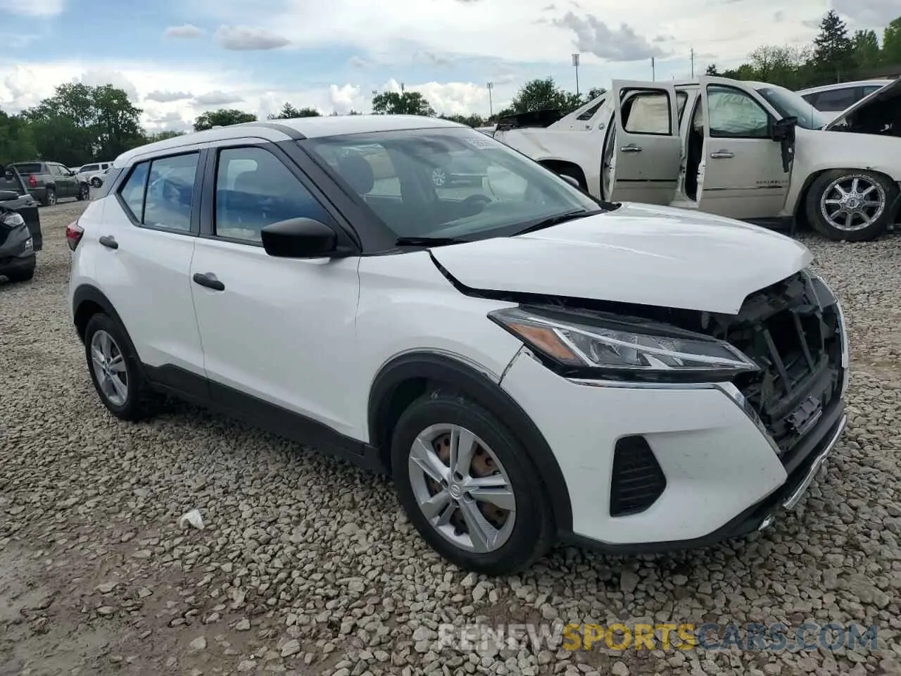 4 Photograph of a damaged car 3N1CP5BV6ML489384 NISSAN KICKS 2021