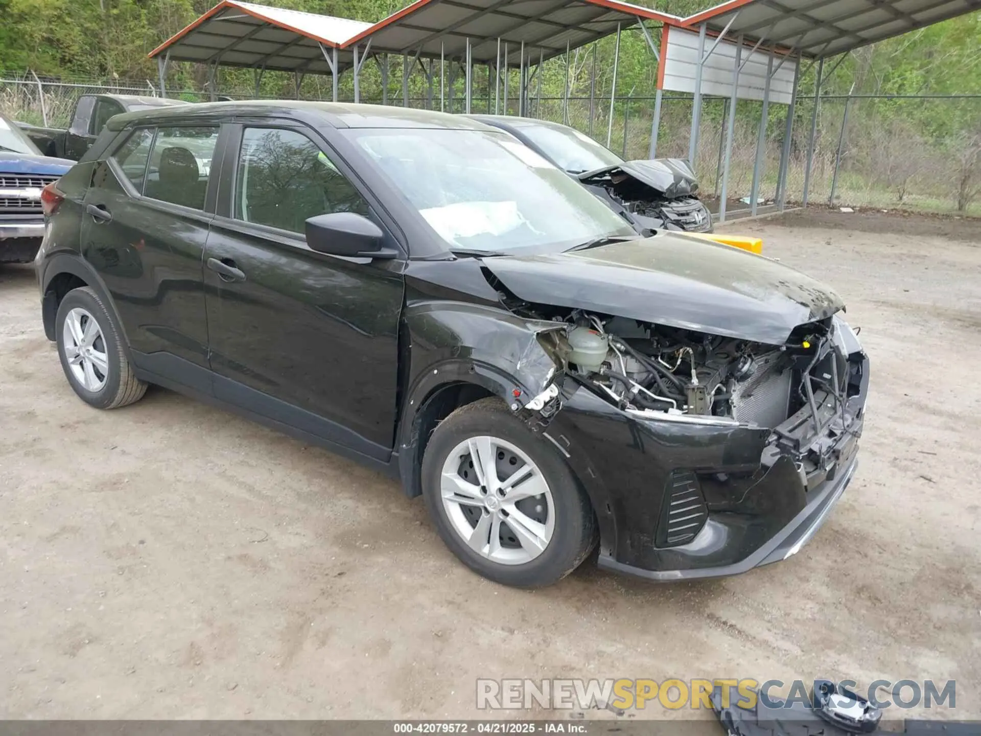 1 Photograph of a damaged car 3N1CP5BV6ML541547 NISSAN KICKS 2021