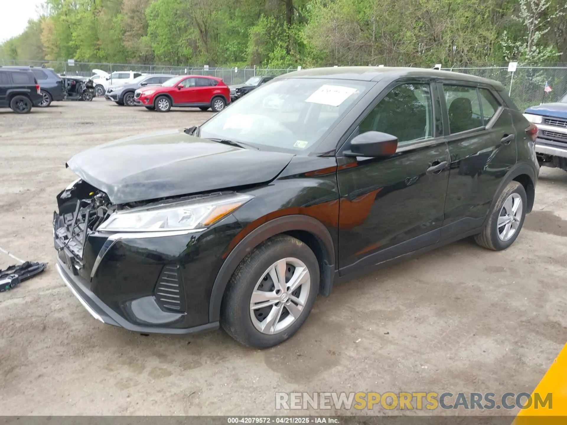 2 Photograph of a damaged car 3N1CP5BV6ML541547 NISSAN KICKS 2021