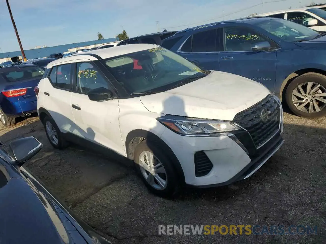 4 Photograph of a damaged car 3N1CP5BV6ML552211 NISSAN KICKS 2021