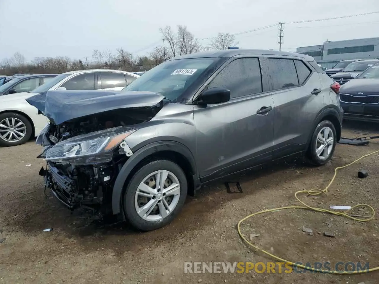 1 Photograph of a damaged car 3N1CP5BV6ML555268 NISSAN KICKS 2021