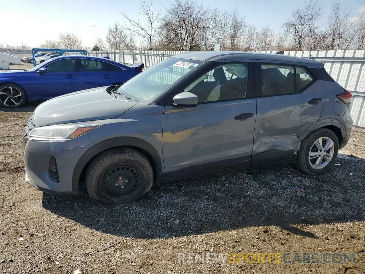 1 Photograph of a damaged car 3N1CP5BV7ML478457 NISSAN KICKS 2021