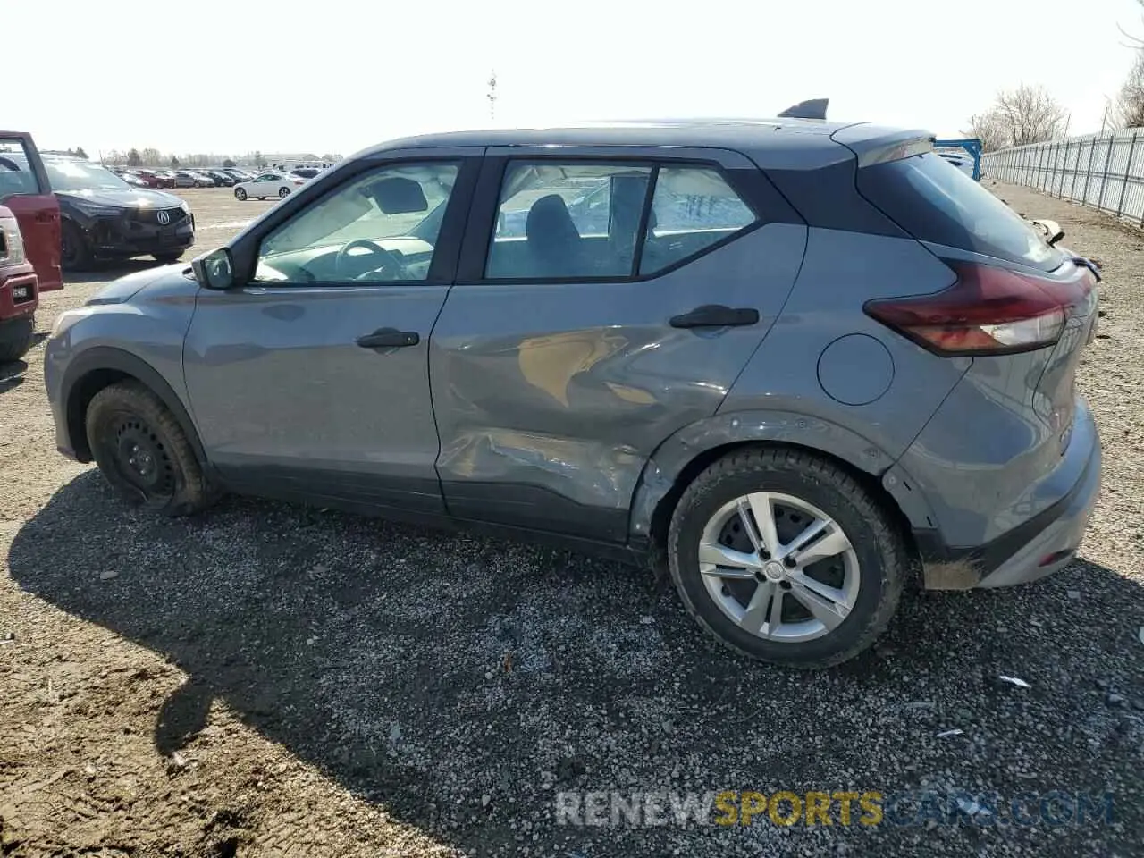 2 Photograph of a damaged car 3N1CP5BV7ML478457 NISSAN KICKS 2021