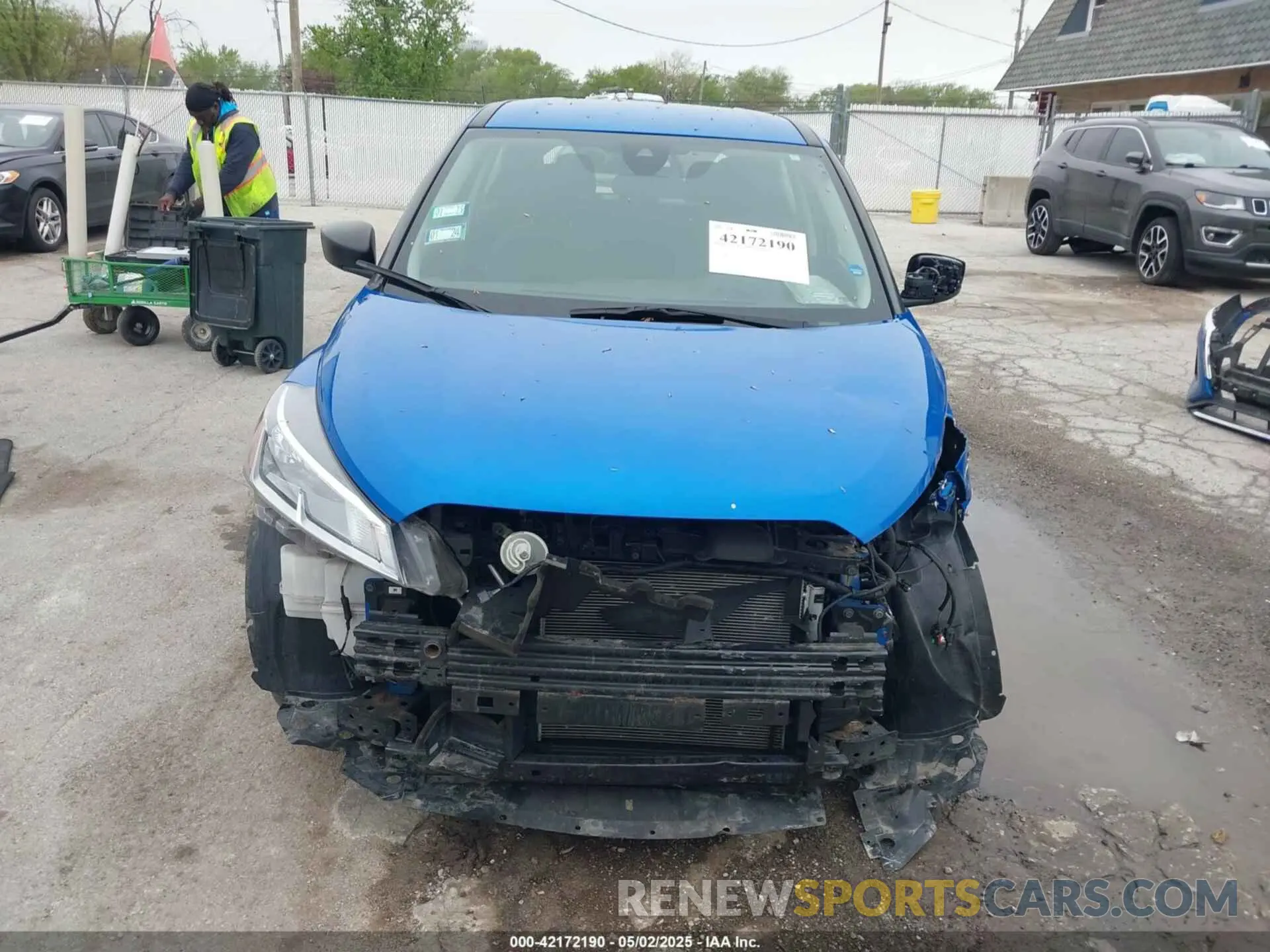 13 Photograph of a damaged car 3N1CP5BV7ML485764 NISSAN KICKS 2021