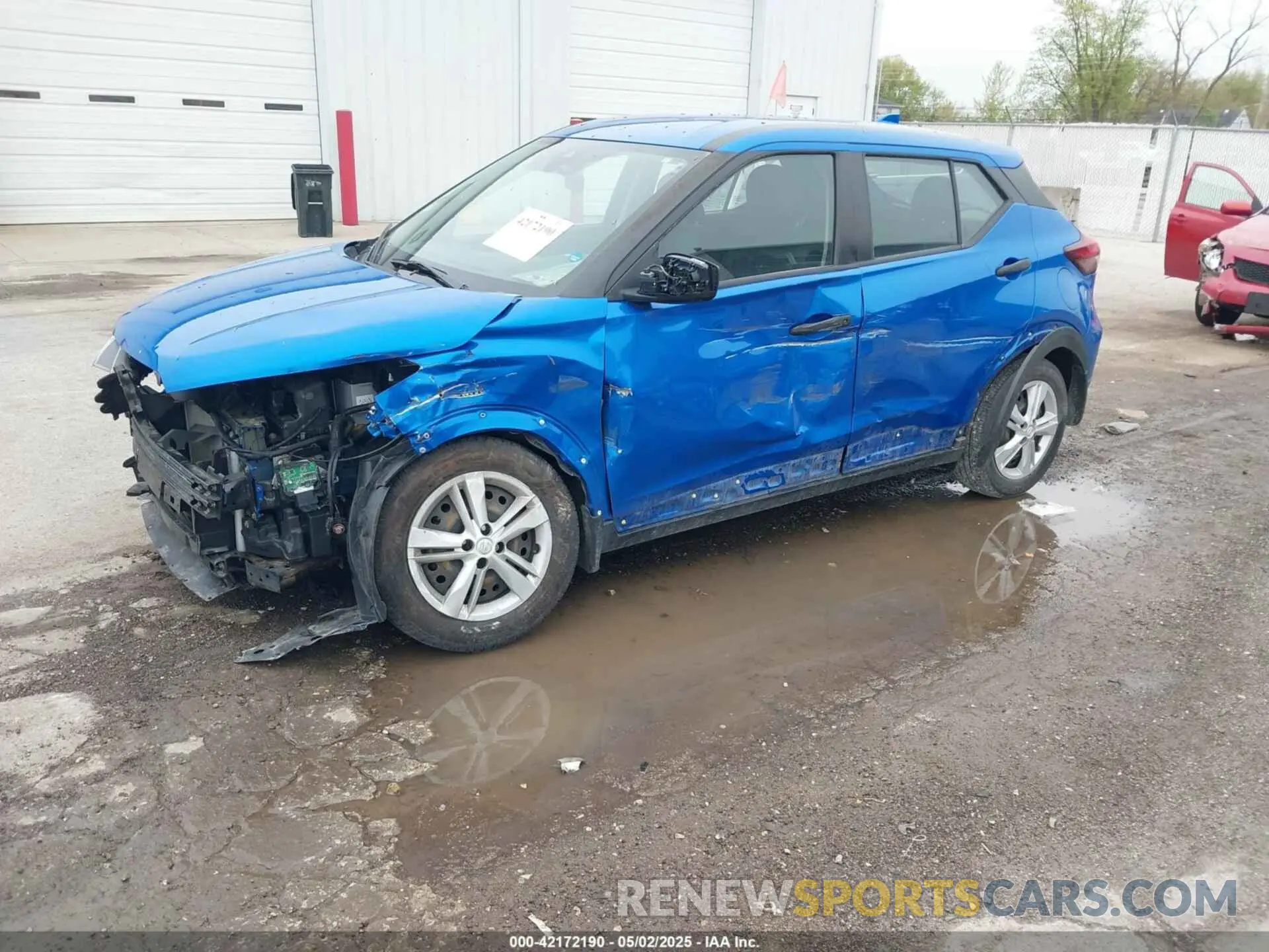 2 Photograph of a damaged car 3N1CP5BV7ML485764 NISSAN KICKS 2021