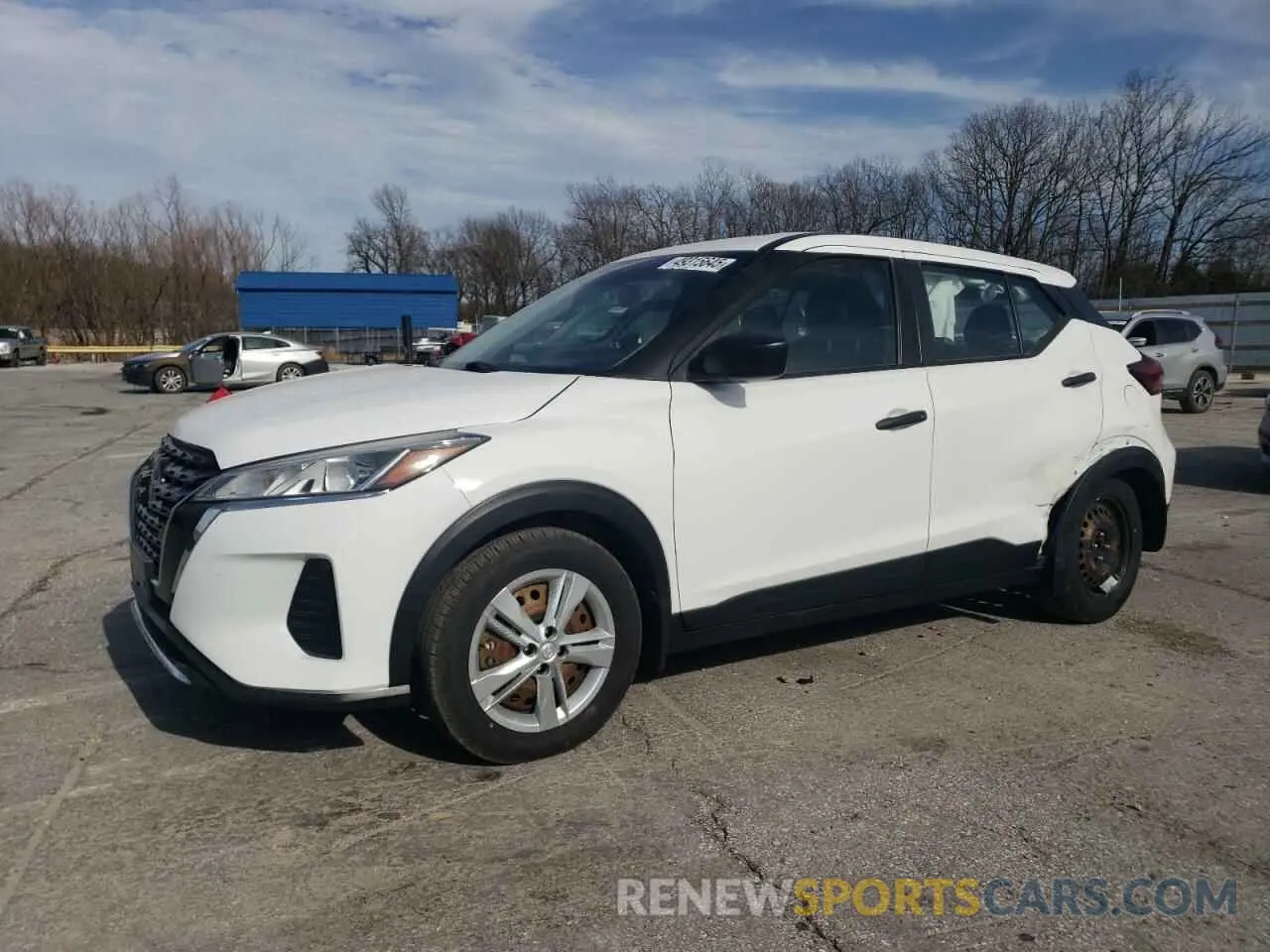 1 Photograph of a damaged car 3N1CP5BV7ML544957 NISSAN KICKS 2021