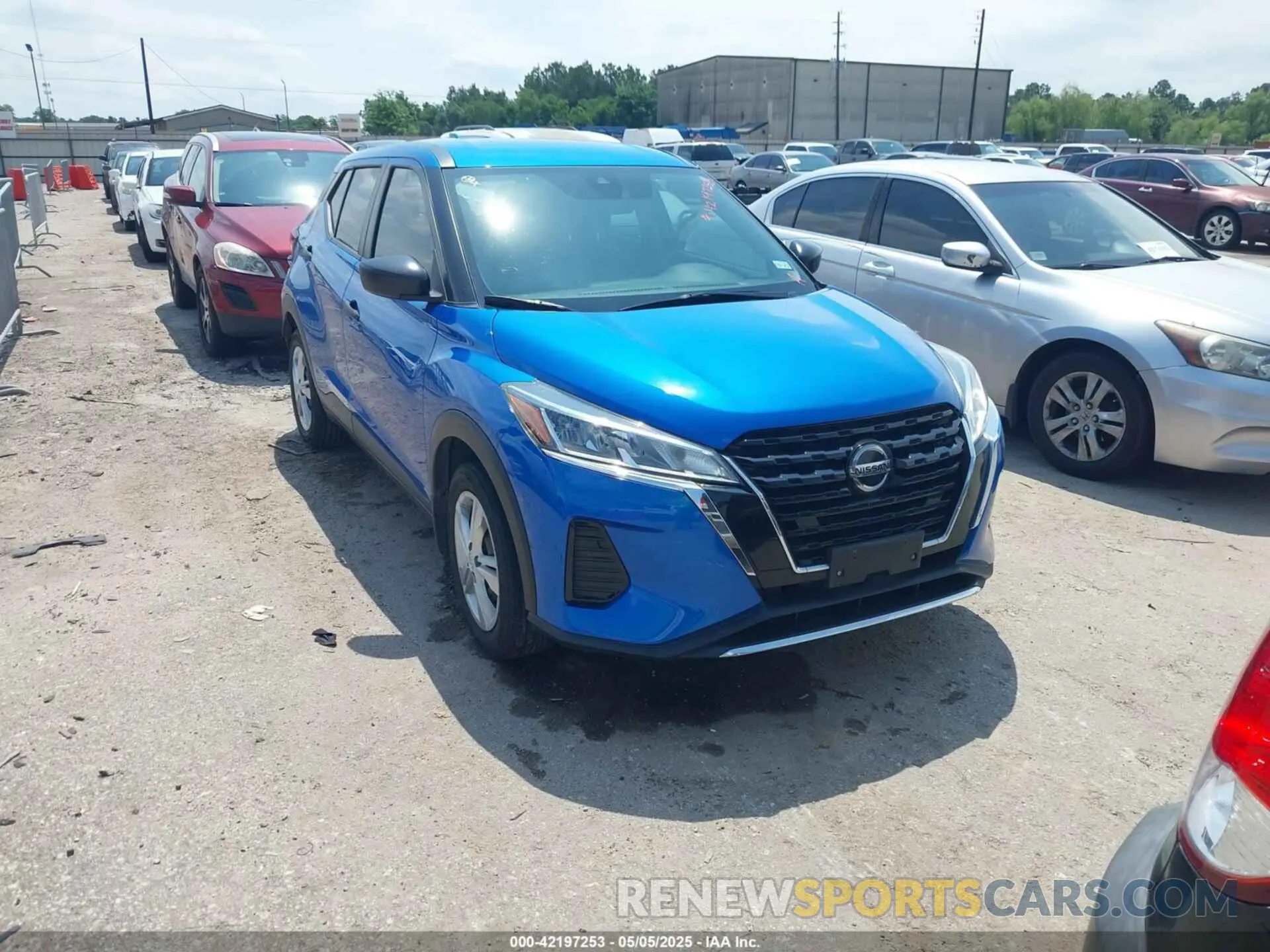1 Photograph of a damaged car 3N1CP5BV7ML545350 NISSAN KICKS 2021