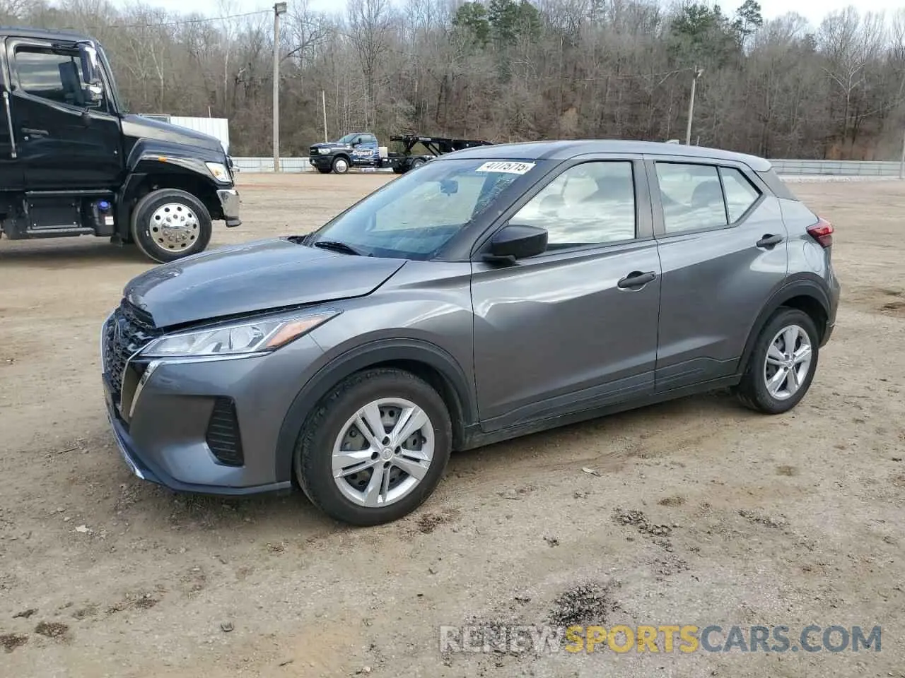 1 Photograph of a damaged car 3N1CP5BV8ML476507 NISSAN KICKS 2021
