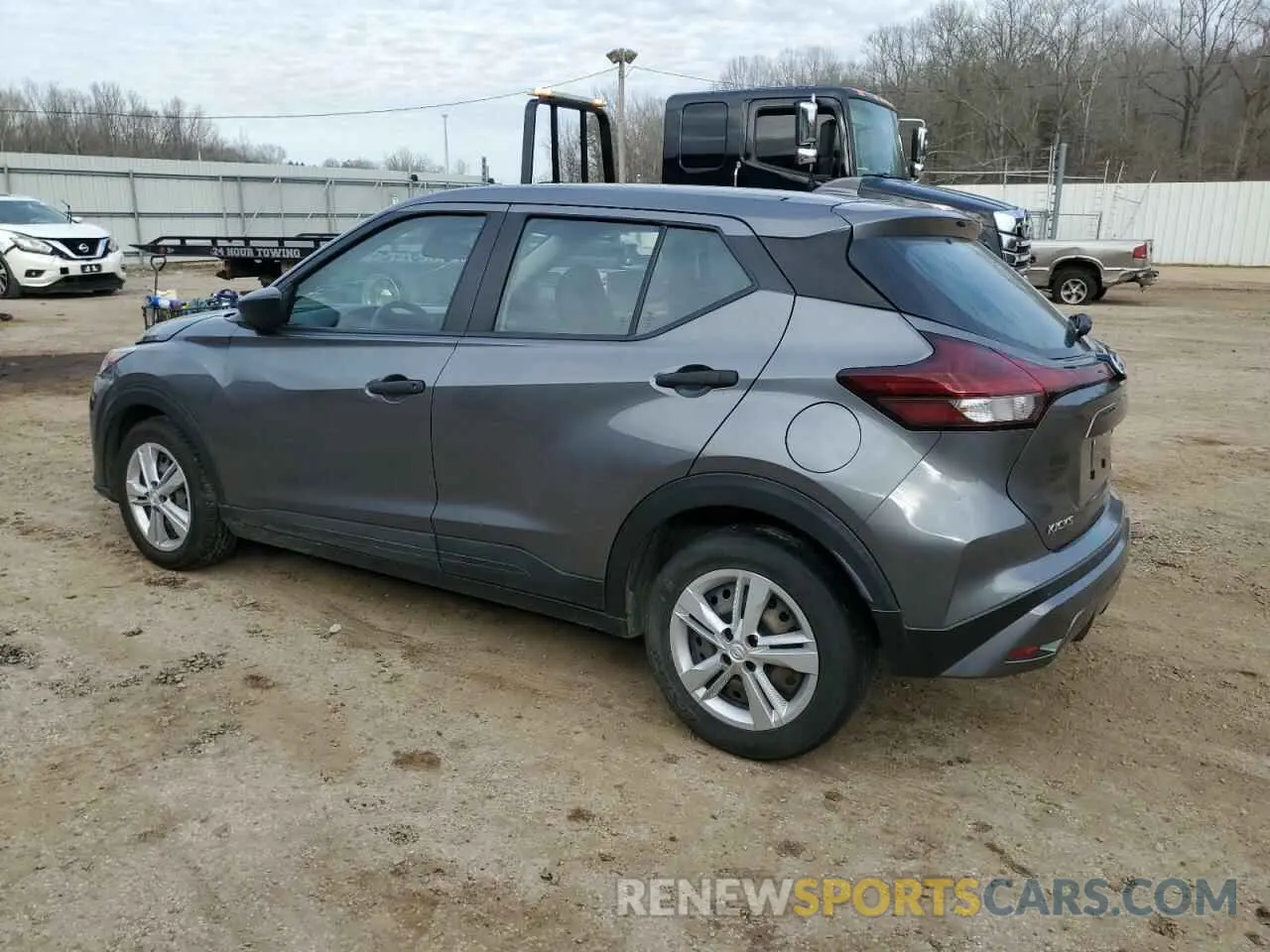 2 Photograph of a damaged car 3N1CP5BV8ML476507 NISSAN KICKS 2021