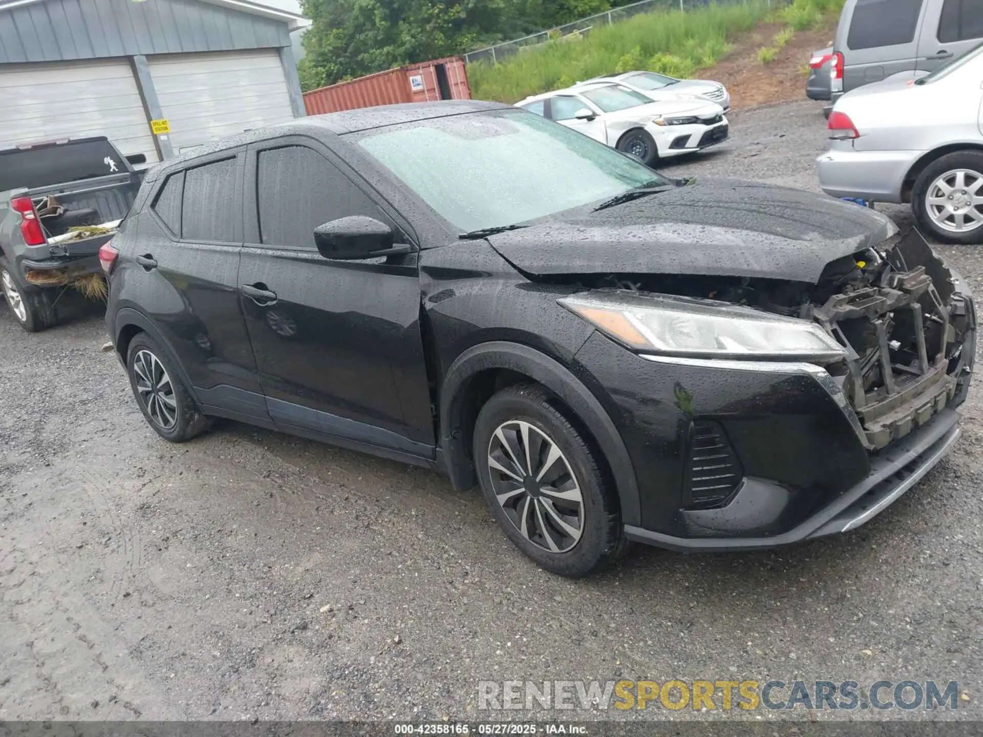 1 Photograph of a damaged car 3N1CP5BV8ML508968 NISSAN KICKS 2021