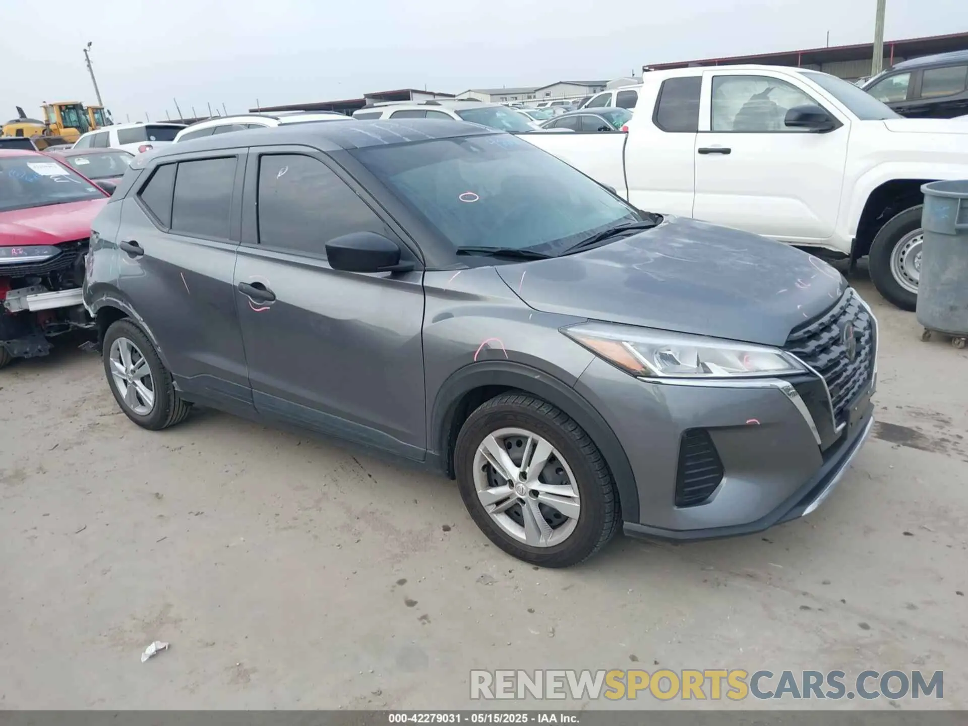 1 Photograph of a damaged car 3N1CP5BV9ML469095 NISSAN KICKS 2021