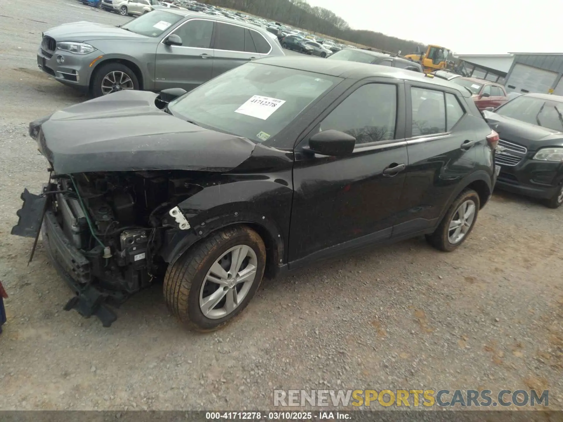2 Photograph of a damaged car 3N1CP5BV9ML500720 NISSAN KICKS 2021