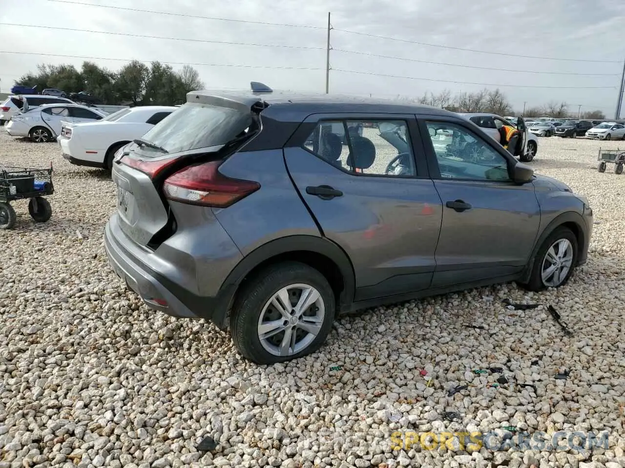 3 Photograph of a damaged car 3N1CP5BV9ML522426 NISSAN KICKS 2021