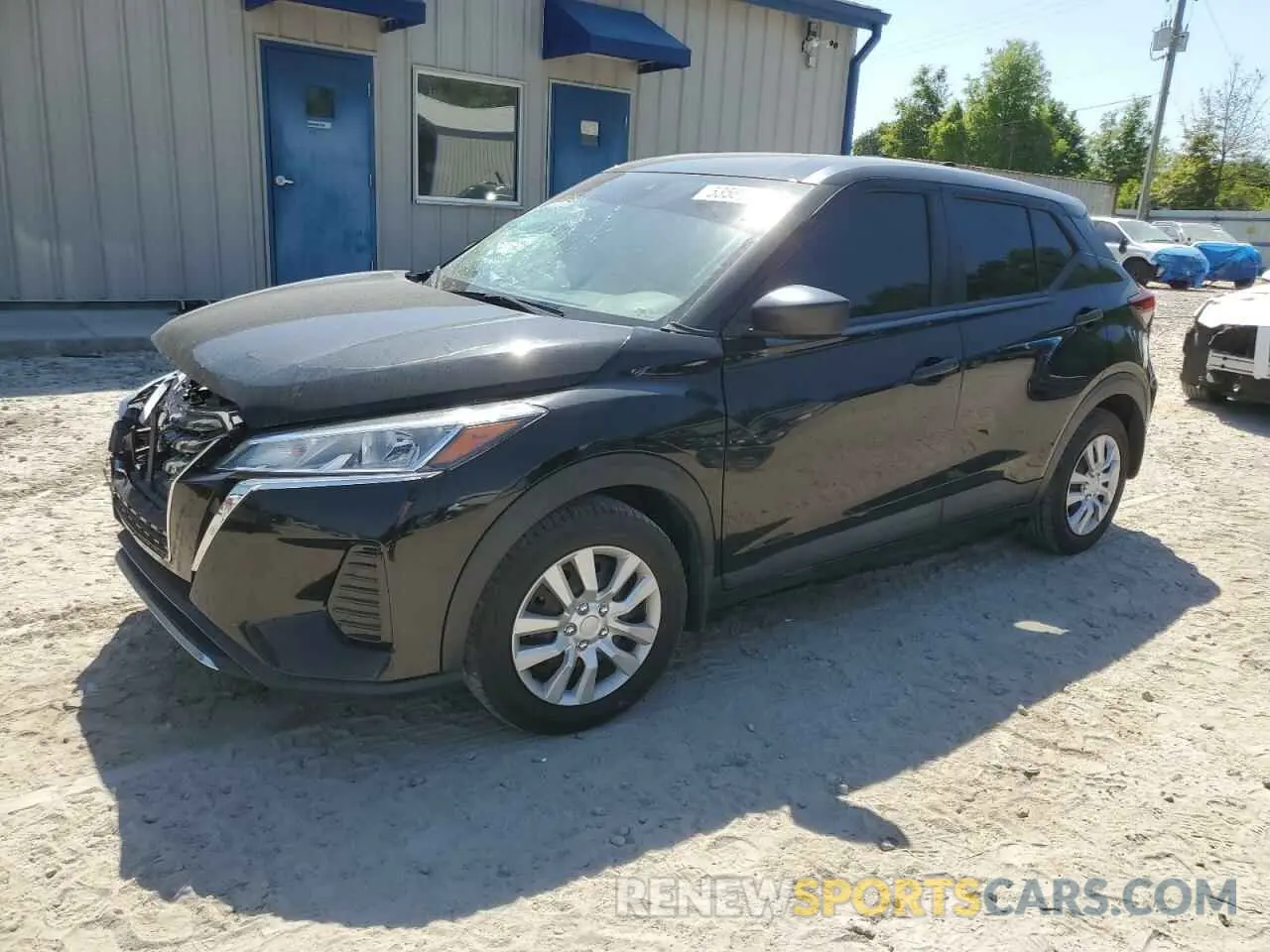1 Photograph of a damaged car 3N1CP5BV9ML540828 NISSAN KICKS 2021