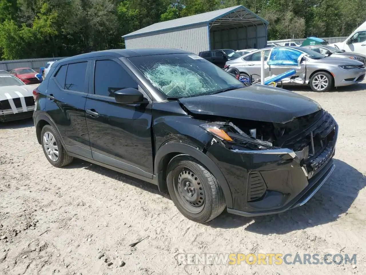 4 Photograph of a damaged car 3N1CP5BV9ML540828 NISSAN KICKS 2021