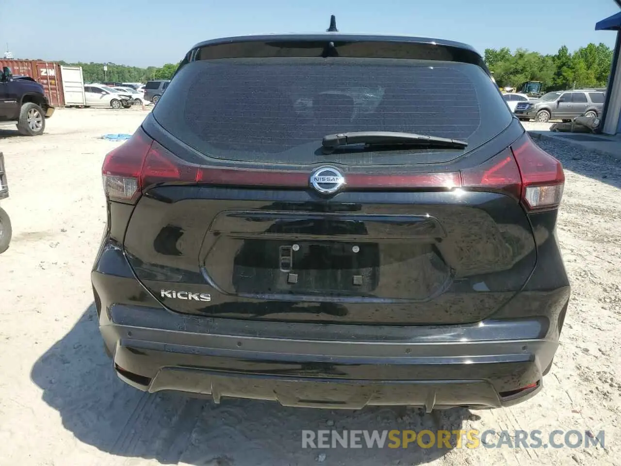 6 Photograph of a damaged car 3N1CP5BV9ML540828 NISSAN KICKS 2021