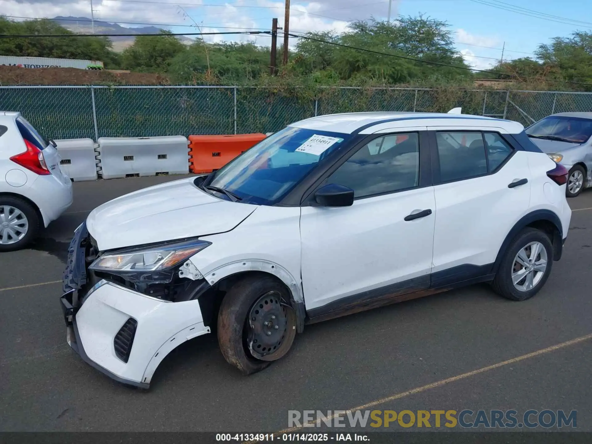 6 Photograph of a damaged car 3N1CP5BV9ML542188 NISSAN KICKS 2021