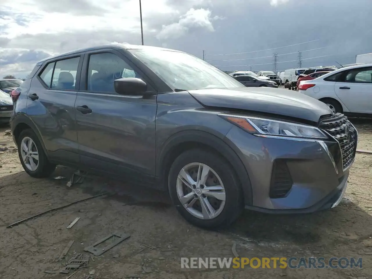 4 Photograph of a damaged car 3N1CP5BVXML464326 NISSAN KICKS 2021