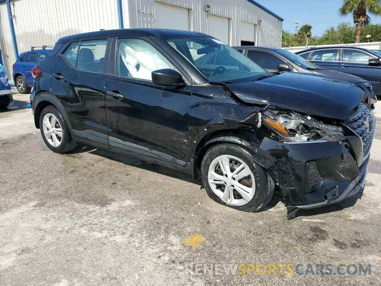 4 Photograph of a damaged car 3N1CP5BVXML503898 NISSAN KICKS 2021