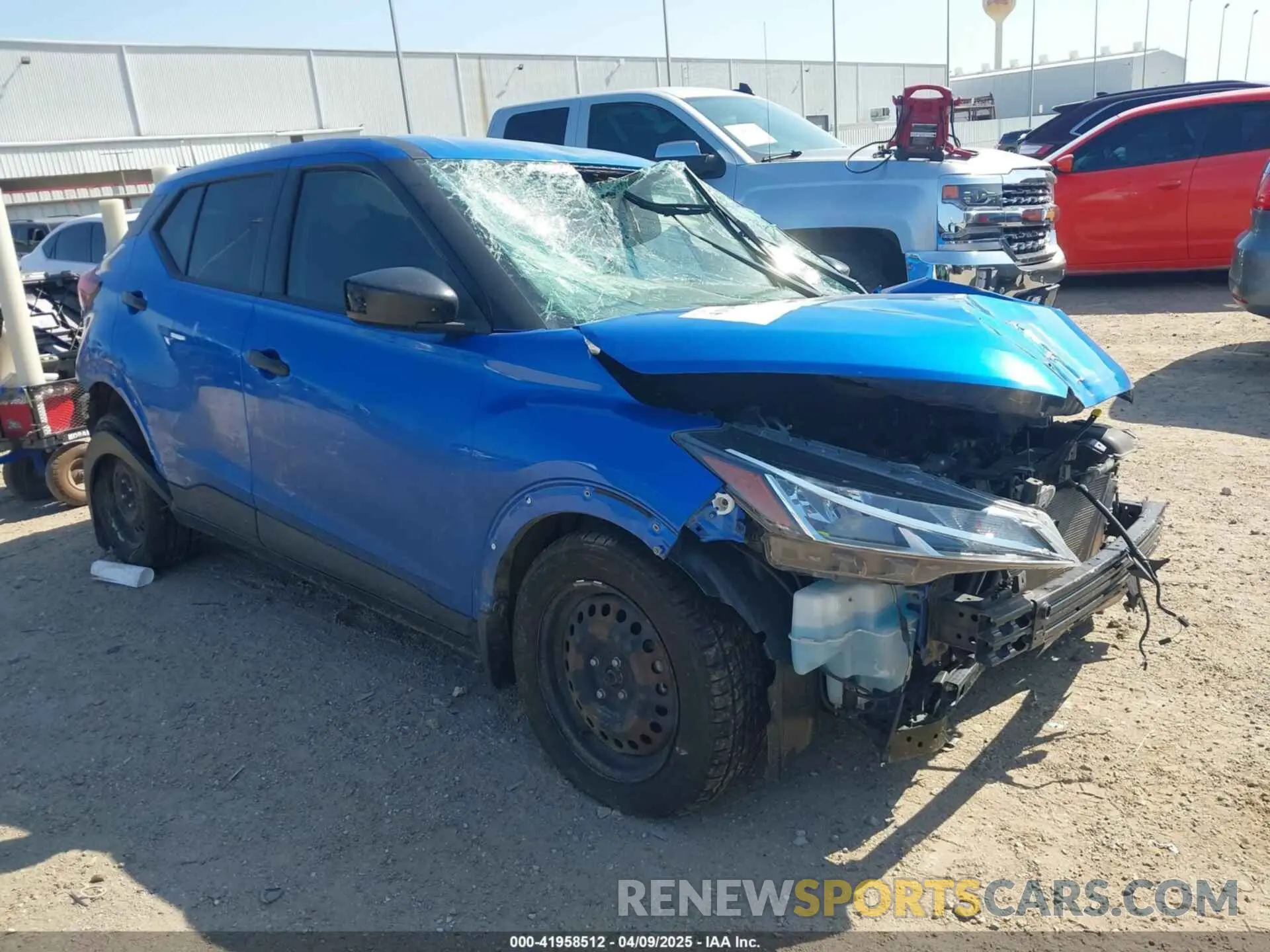 1 Photograph of a damaged car 3N1CP5BVXML519129 NISSAN KICKS 2021