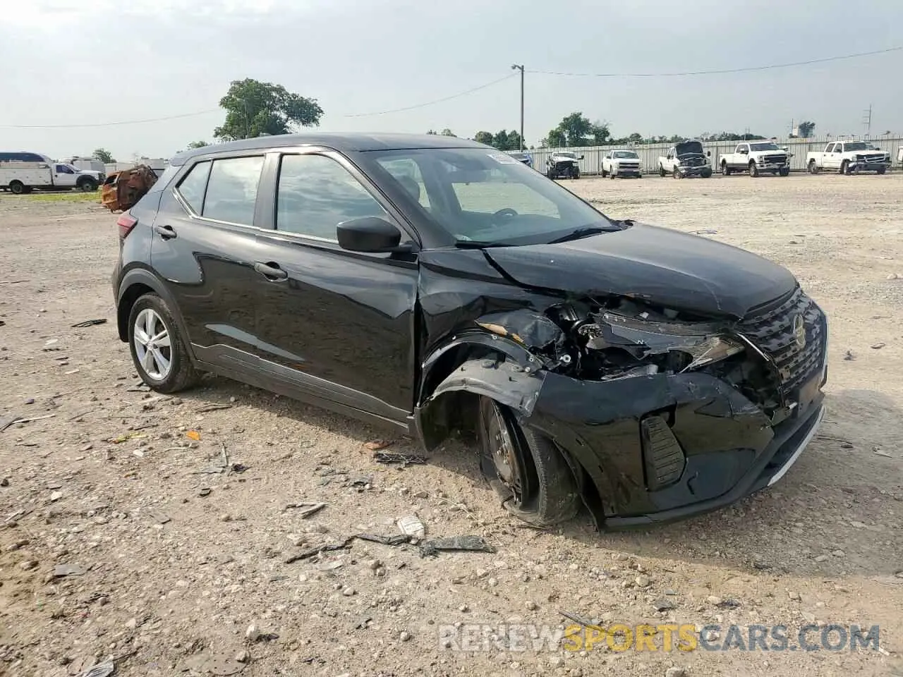 4 Photograph of a damaged car 3N1CP5BVXML559307 NISSAN KICKS 2021