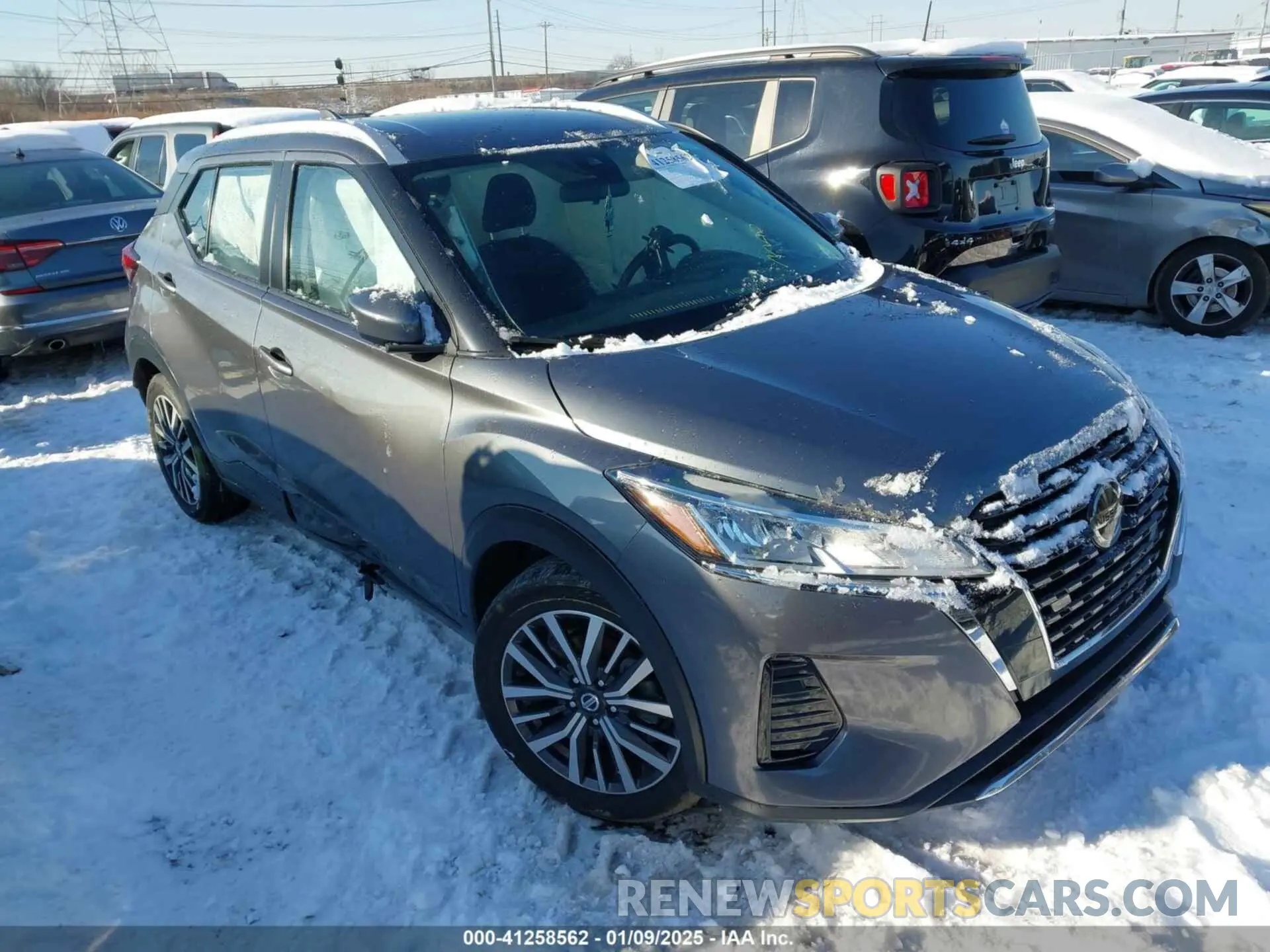 1 Photograph of a damaged car 3N1CP5CV0ML502452 NISSAN KICKS 2021