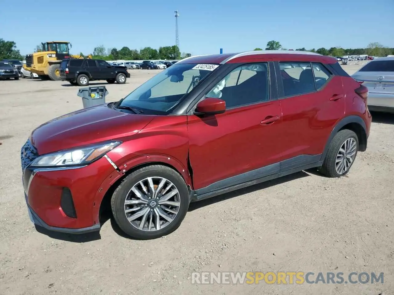 1 Photograph of a damaged car 3N1CP5CV0ML531336 NISSAN KICKS 2021