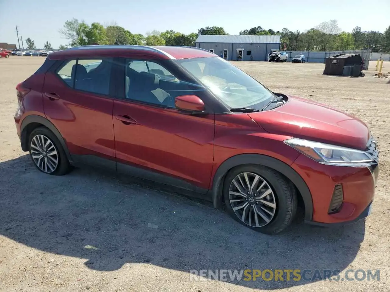 4 Photograph of a damaged car 3N1CP5CV0ML531336 NISSAN KICKS 2021
