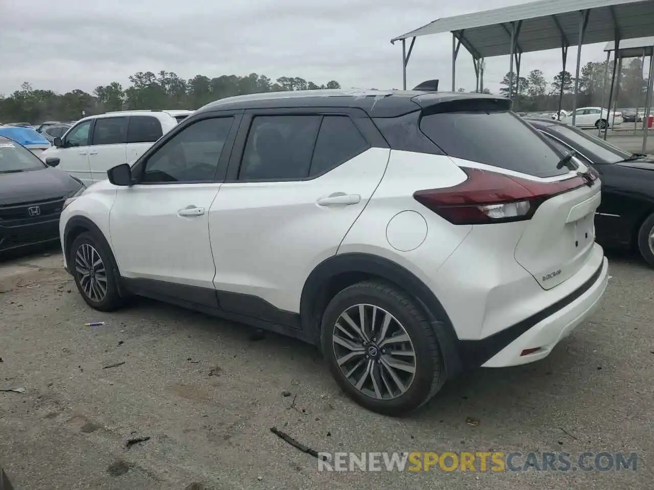 2 Photograph of a damaged car 3N1CP5CV0ML542787 NISSAN KICKS 2021