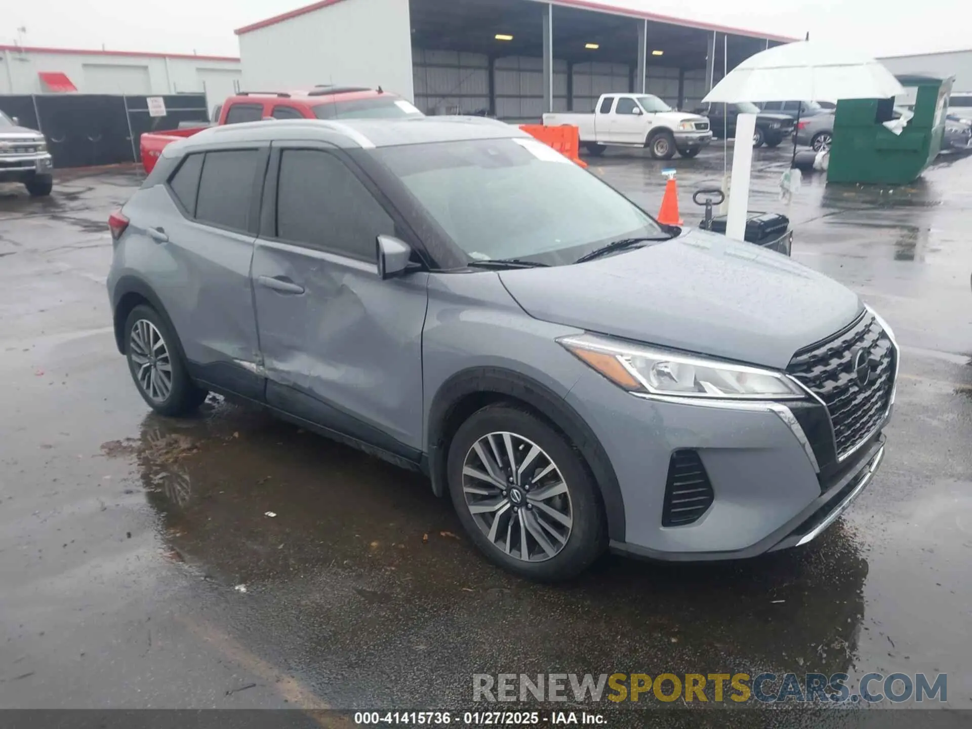 1 Photograph of a damaged car 3N1CP5CV0ML559136 NISSAN KICKS 2021