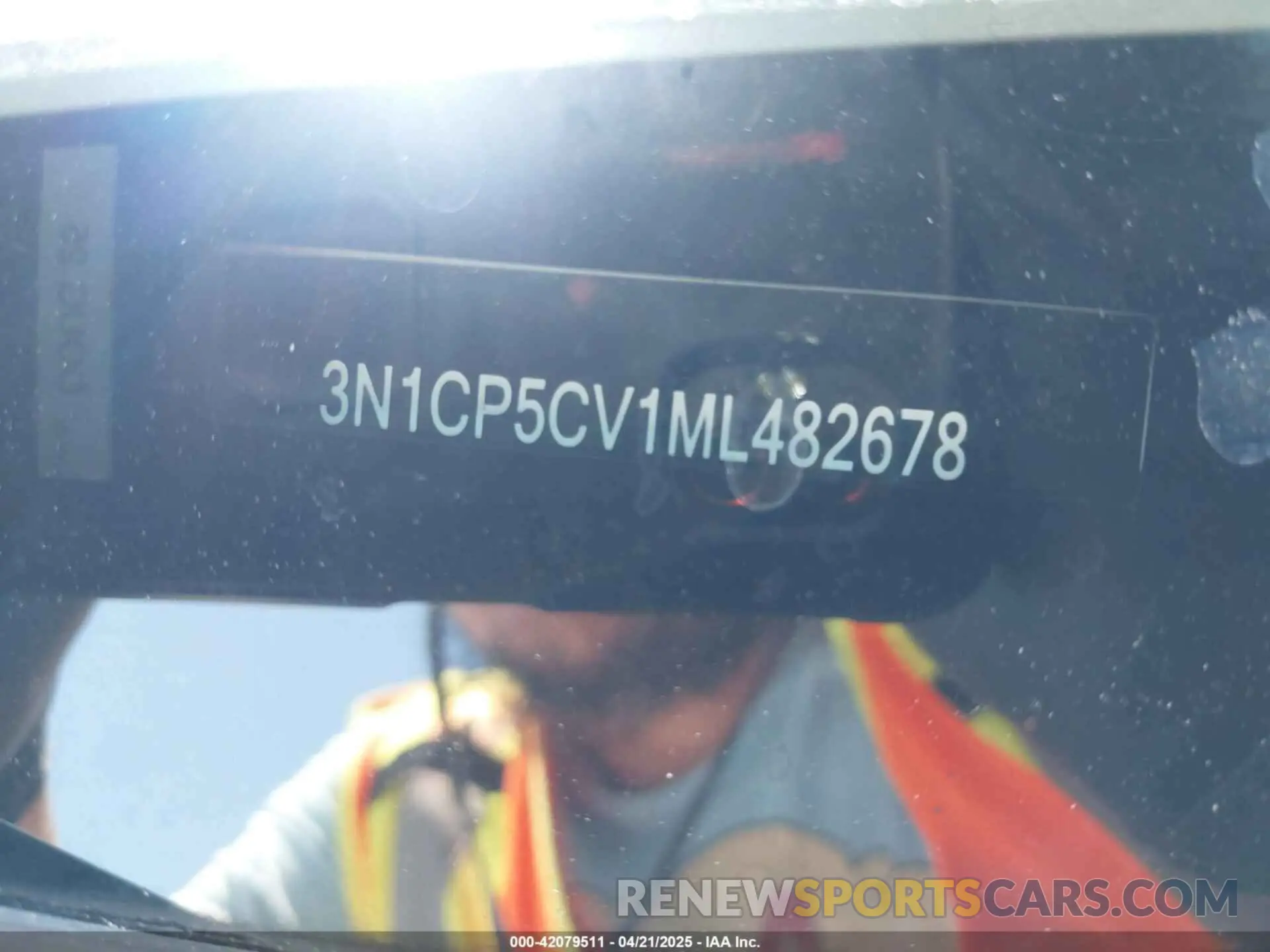 9 Photograph of a damaged car 3N1CP5CV1ML482678 NISSAN KICKS 2021