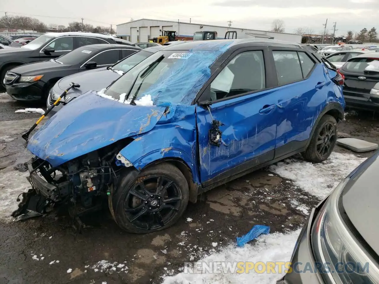 1 Photograph of a damaged car 3N1CP5CV1ML518191 NISSAN KICKS 2021