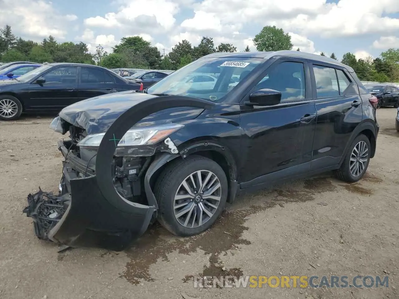 1 Photograph of a damaged car 3N1CP5CV1ML521754 NISSAN KICKS 2021