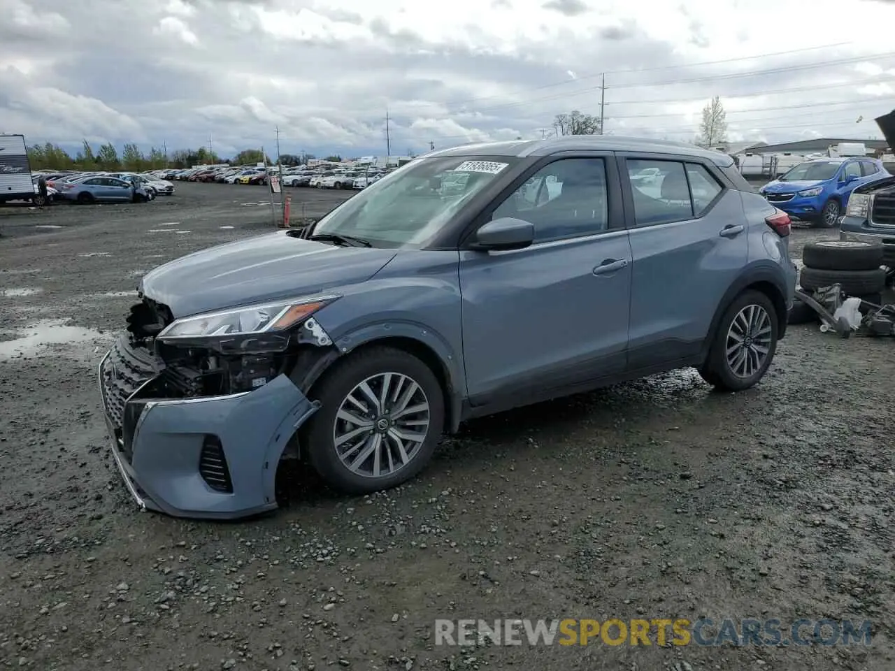 1 Photograph of a damaged car 3N1CP5CV1ML544046 NISSAN KICKS 2021