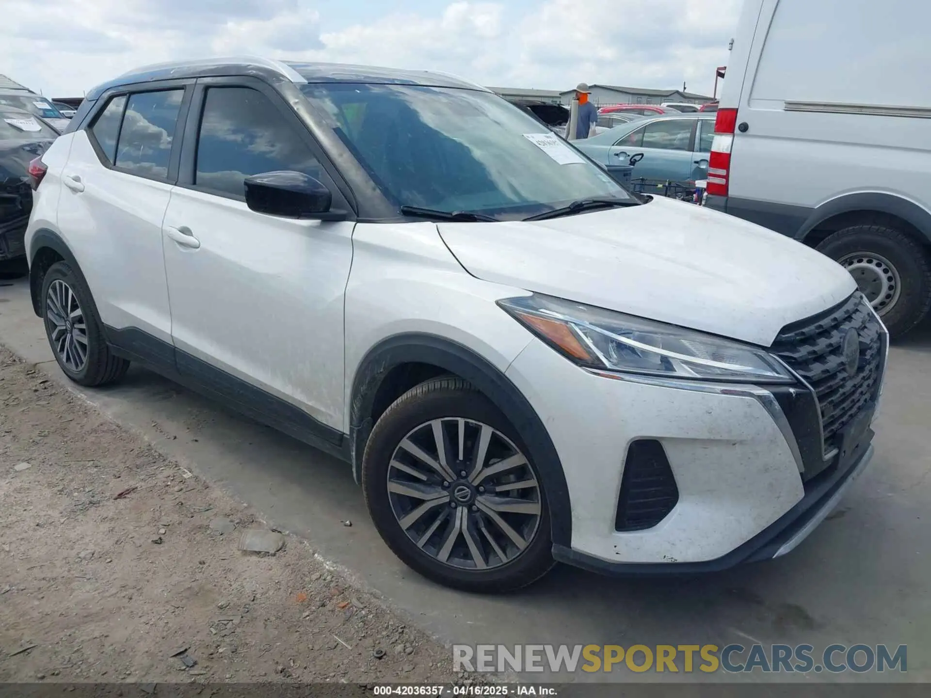 1 Photograph of a damaged car 3N1CP5CV2ML482561 NISSAN KICKS 2021
